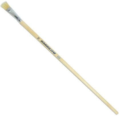 PINCEL PLANO PELO CERDO BARRILITO NO.10