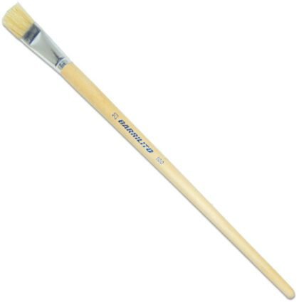 PINCEL PLANO PELO CERDO BARRILITO NO.20