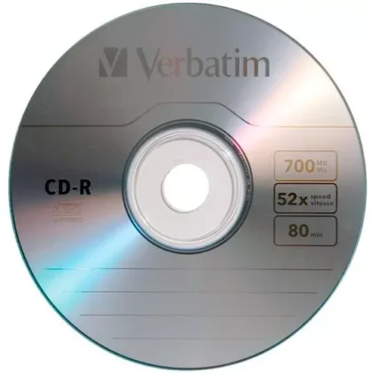 DISCO VERBATIM CD-R 52X 700MB 80MIN SE INDIVIDUAL