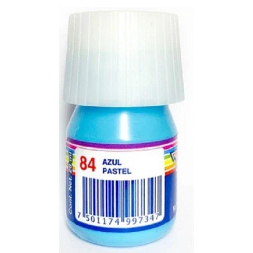 PINTURA CARTEL BACO 25ML 84 AZUL PASTEL