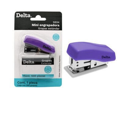 MINI ENGRAPADORA DELTA BARRILITO ESTANDAR DE04, ENGRAPA HASTA 20 HOJAS