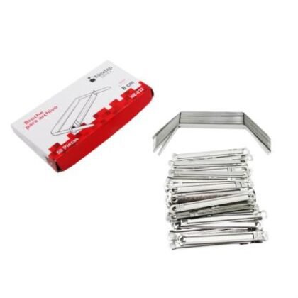 BROCHE PARA ARCHIVO NEXTEP 8CM CON 50PZS