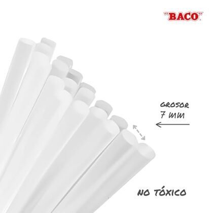BARRA SILICÓN BACO DELGADO 7.4X25