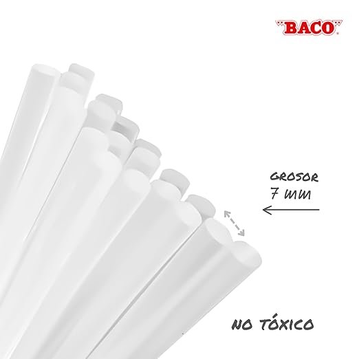 BARRA SILICÓN BACO DELGADO 7.4X25