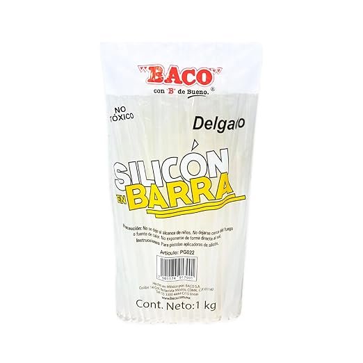 BARRA SILICÓN BACO DELGADO 7.4X25 - Imagen 2
