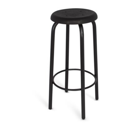 BANCO DE LABORATORIO PINTADO, ASIENTO DE POLIPROPILENO