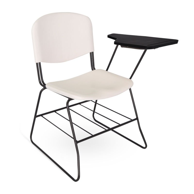 PUPITRE NOVA CONVENCIONES PINTADO CON PARRILLA PALETA POLIPROPILENO