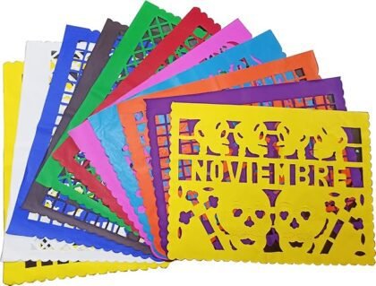 PAPEL PICADO DIA MUERTOS CHIC SURT CON 100