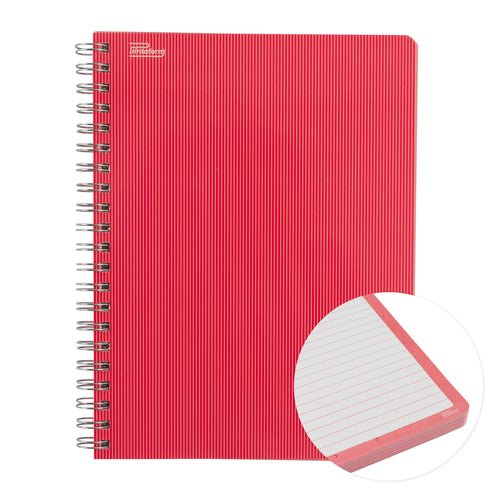 CUADERNO PROFESIONAL PRINTAFORM ARCOIRIS PASTA SEMI-RIGIDA RAYA 100 HOJAS - Imagen 2