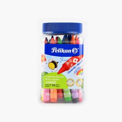 CRAYONES PELIKAN JUMBO TRIANGULAR CON 28